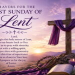 Prayers for the First Sunday of Lent