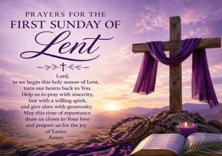 Prayers for the First Sunday of Lent