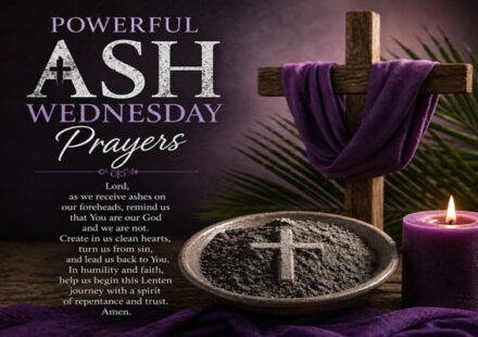 Powerful Ash Wednesday Prayers