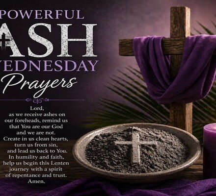 Powerful Ash Wednesday Prayers