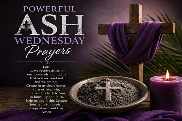 Powerful Ash Wednesday Prayers