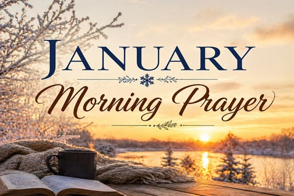 January Morning Prayer