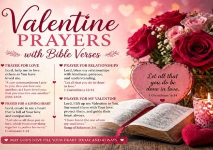 Valentine Prayers with Bible Verses