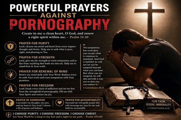 Powerful Prayers Against Pornography