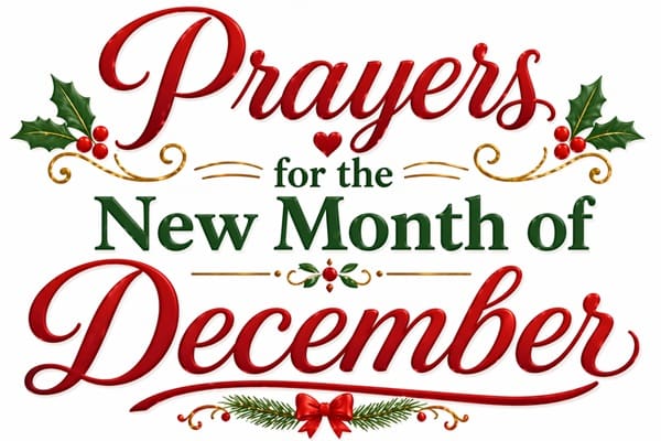 Prayers for the New Month of December