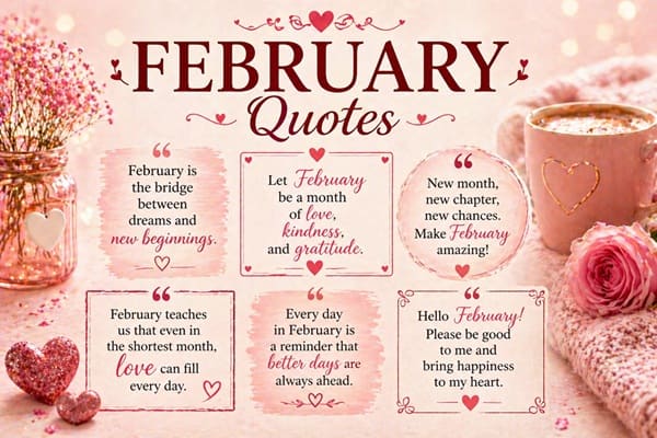 February Quotes