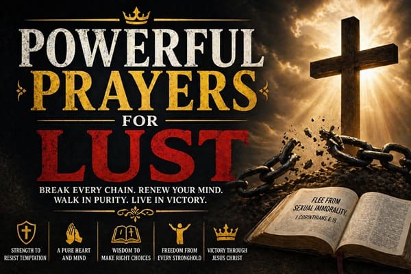 Powerful Prayers for Lust
