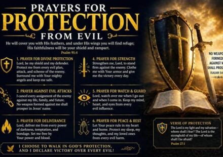 Prayers for Protection from Evil