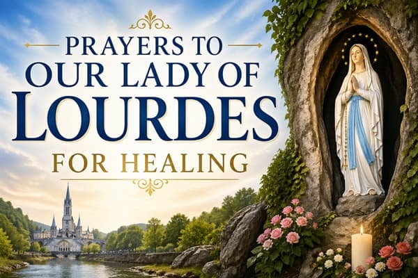Prayers to Our Lady of Lourdes for Healing