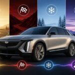 do the driving modes in cadillac lyriq offer different ranges or battery usages