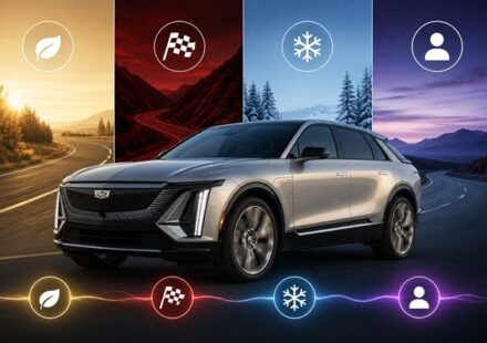 do the driving modes in cadillac lyriq offer different ranges or battery usages