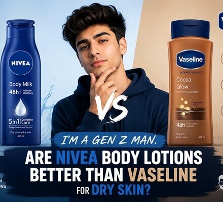 i am a genz man. are nivea body lotions better than vaseline for dry skin