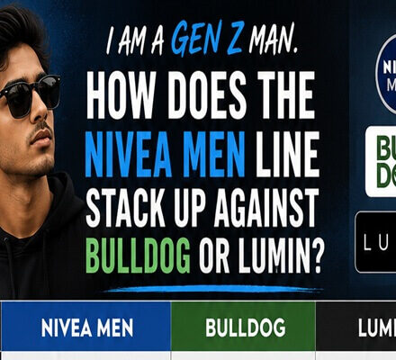 i am a genz man. how does the nivea men line stack up against bulldog or lumin