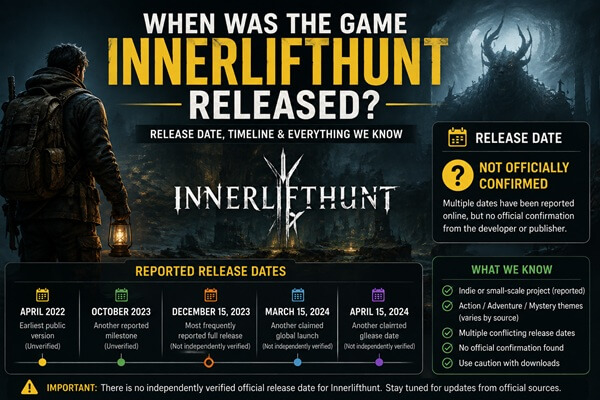 when was the game innerlifthunt released